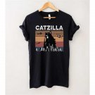 Cat Lover Shirt, Godzilla Catzilla Vintage 80S Movies T-Shirt, Gift Tee For You And Friends