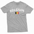 Men S Belgium T Shirt Belgi Belgique Belgien Tee Shirt Football T-Shirt