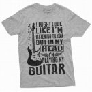 Mens Funny Music Musician Guitarist T Shirt In My T-Shirt