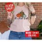 It Is Fall Y' all Cute Pumpkin Season T-Shirt Women Thanksgiving T-Shirt Autumn Lovers T-Shirt Leopa