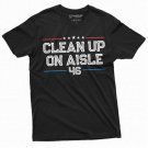 Clean Up On Aisle 46 Mens T Shirt Anti Biden T-Shirt