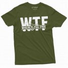 Men S Wtf Where Is The Fish Funny T Shirt Fisherman T-Shirt