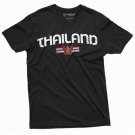 Men's Thailand T-shirt Thai Flag Coat of Arms Country Heritage Diaspora Heritage Shirt