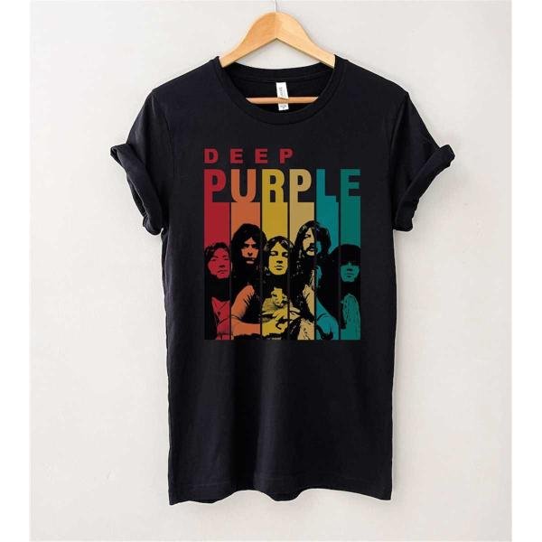 Deep Purple Band Shirt, Deep Purple Retro Vintage T-Shirt, Music Shirt