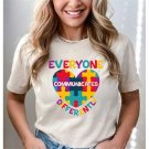 Autism Puzzle Gift, Everyone Communicates Differently Shirt, Autism Awareness Tee, Advocate Autism T
