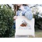 Vintage Book Canvas Bag, There Is No Such Thing As Too Many Books Tote Bag, Flower Book Tote Bag, Bo