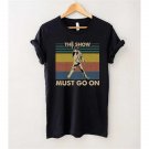 Queen Band Shirt, The Show Must Go On Freddie Retro Vintage T-Shirt, Music Shirt