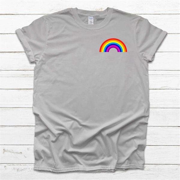 Thank You NHS, Rainbow Pocket T Shirt, Thank You T Shirt, LGBT Pride T Shirt, Gay Pride T Shirt, Sup