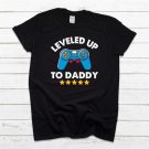 New Dad Gift, Leveled Up To Daddy T Shirt, Funny New Dad Shirt, New Dad Announcement Shirt, Gaming S