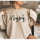 Mama Sweater, Mama Crewneck Sweatshirt Gift, Baby Shower Gift, Pregnancy Reveal Shirt, Unisex Sweats