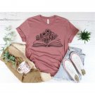Flower Shirt, Floral Book Lover Shirt, Book Lover Shirt, Reading Tee, Read Pretty Book Tee