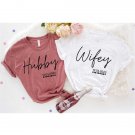 Custom Matching Shirt , Wifey Hubby Shirts , Couple Shirts , Husband Wife Shirt , Personalized Coupl