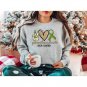 Show Peace Sweat, Peace Love Sloths Sweatshirt, Inspirational Tee, Love Sweat, Peace Sweatshirt. Lov
