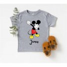 Custom Mickey Ears ,Custom Name Disney Shirt, Dabbing Mickey Shirt , Disneyland Shirt , Kids Disney 