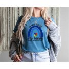 Autism Awareness Shirt for Mothers Day Gift, We Wear Blue for Autism Awareness Shirt