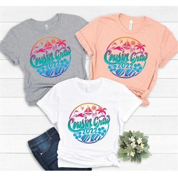 Cousin Crew T-shirt, Beach Cousin Vacation Shirt, Summer Cousin Shirts, Family Cousin Gifts, Matchin