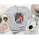 Highland Cow shirt, Oh My Stars Cow Shirt, Highland Cow With 4th July, American Flag Shirt, Fourth O