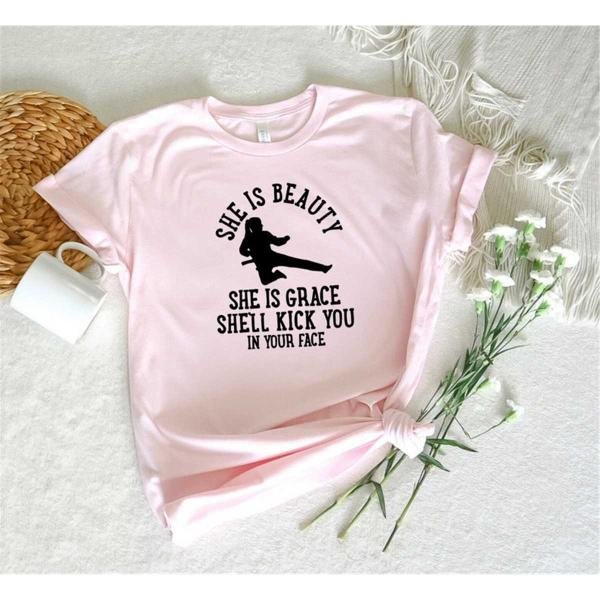 Karate Gift, Karate Girl Shirt, Karate Trainer Shirt, Black Belt Shirt, Black Belter Gift, Karate In
