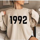 gift for man, 1992 Sweatshirt, gift for women, Birthday Sweatshirt, 30th Sweatshirt, 29th Sweatshirt