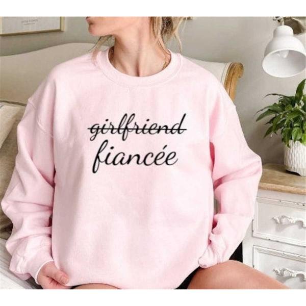 Future Mrs, Girlfriend Fiancee Sweatshirt, I Said Yes, Engagement Sweat, Engagement Gift, Fiance Swe