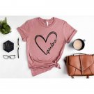 Grandma Heart Shirt, Personalized Grandma Shirt ,Custom Grandma Gift, Funny Grandma Shirt, Mothers D