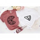matching gift set for her for him, Pizza couple shirts, funny pizza lover, couple his and hers 