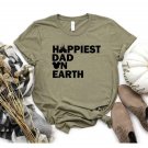 Happiest baby Shirt , Happiest Dad on Earth Disney Shirt, Father's Day Gift, Cool Daddy Tees, Father