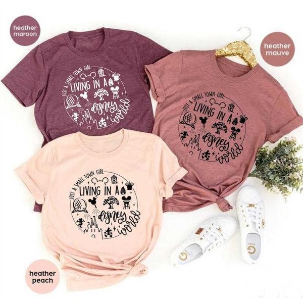 Disney Shirt - Disney College Program , Just a Small Town Girl Living in a Disney World , DCP 