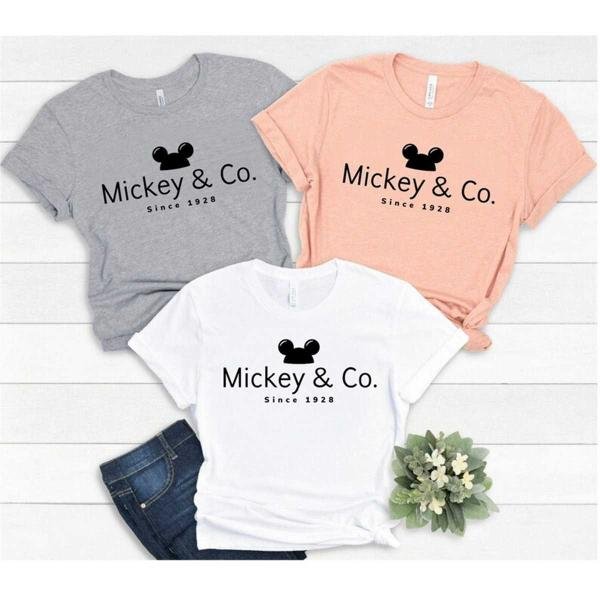 Mickey & Co. Mickey Mouse Shirt Disney Shirt Disney Tee Disney Vacation Unisex Adult shirt Disney sh