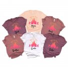 Disney Characters Balloons Birthday Shirt, Disney Birthday The Happiest Place On Earth T-Shirt, Disn
