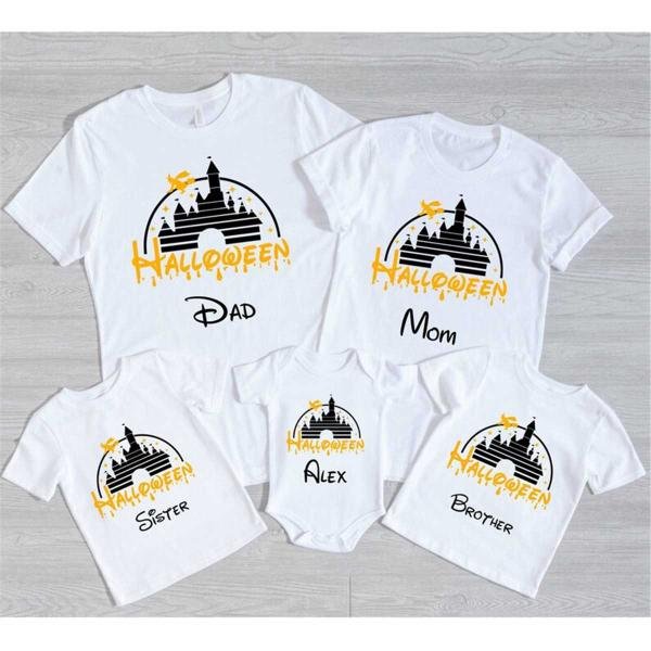 Disney Halloween matching shirts, Custom Disney Halloween Family Shirts, Disney Halloween Shirts