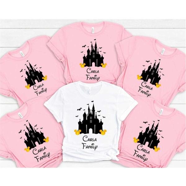 Halloween Matching Shirts, Custom Disney Halloween Shirt, Halloween Shirt, Halloween Disney Castle S