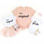 Sequel, Original, Finale Pregnancy Announcement, Matching Sibling Shirt,Baby Reveal,Gender Reveal, b
