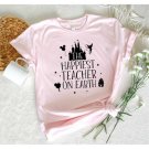 Disney Inspired Teacher T-Shirt, Happiest Teacher On Earth Shirt, School Trip Teacher Shirt