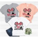 Disney Birthday Squad Te, 50th Birthday Shirt, Minnie 50 Years Old Shirt, Gift For 50th Birthday