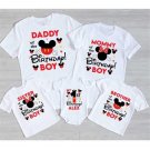 Mickey Mouse Birthday T-Shirt, First Disney Birthday Boy Family Shirts, Mickey Mouse Boy's Shirt, Mi