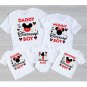 Mickey Mouse Birthday T-Shirt, First Disney Birthday Boy Family Shirts, Mickey Mouse Boy's Shirt, Mi