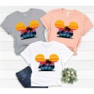 Retro Sunset Shirt,Summer Shirt,Ears Shirt,Silouette Shirt,Palm Shirt,Beach Shirt,Summer Tanks Top,B