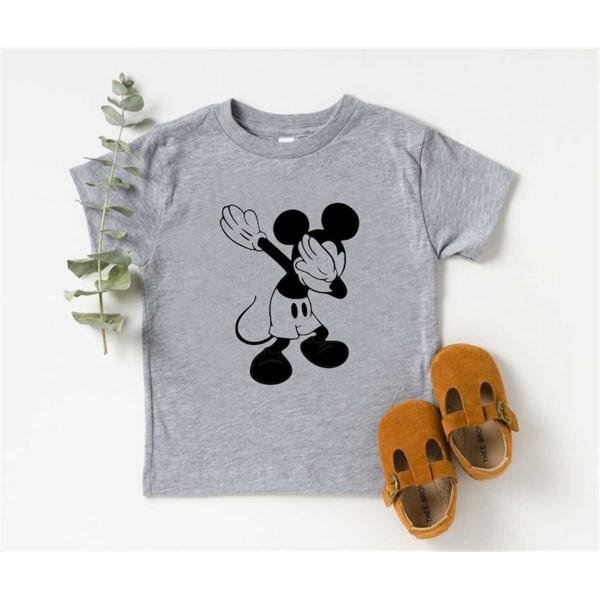 Mickey Ears ,Disney Shirt, Dabbing Mickey Shirt , Disneyland Shirt , Kids Disney Shirt , Disney Rock