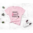 Fight Believe Survive Shirt, Breast Cancer Shirt, Pink Ribbon Shirt, Cancer Awareness Shirt, Strong 
