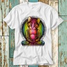 Rainbow Cat Buddha Cute Zen Buddhist Meditation T Shirt T-Shirt