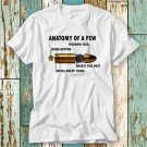 Anatomy Of A Pew Fps Bullet Deconstruction For Gamers T-Shirt