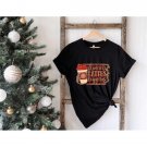 Christmas Shirt, Christmas Latte Shirt, Flannels Latte Leggings Shirt, Christmas Coffee Shirt