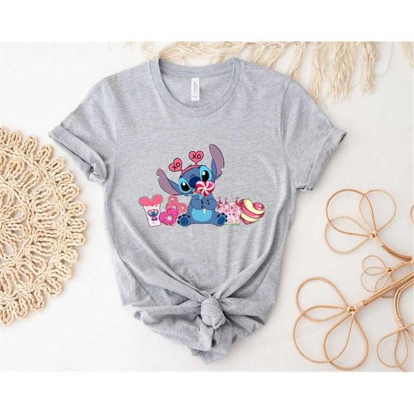 Disney Shirt, Stitch Shirt, Stitch Snacks Shirt, Stitch Balloon Shirt, Disney Snack Shirt, Disneylan