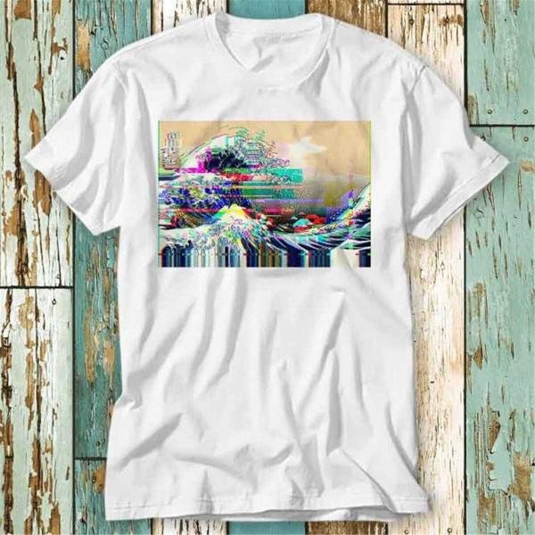 The Great Wave Off Kanagawa T Shirt Top Design T-Shirt