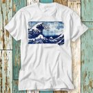 Great Wave Off Kanagawa Art Watercolor Ramen T Shirt T-Shirt