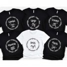 Astrology Shirt, Zodiac Signs Shirt, Asto Shirt, Zodiac Shirt, Horoscope Constellations Shirt, Birth
