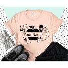 Customized Name Teacher Shirt, Custom Teacher Shirt, Teacher Shirts, Pencil Teacher Shirt, Personali