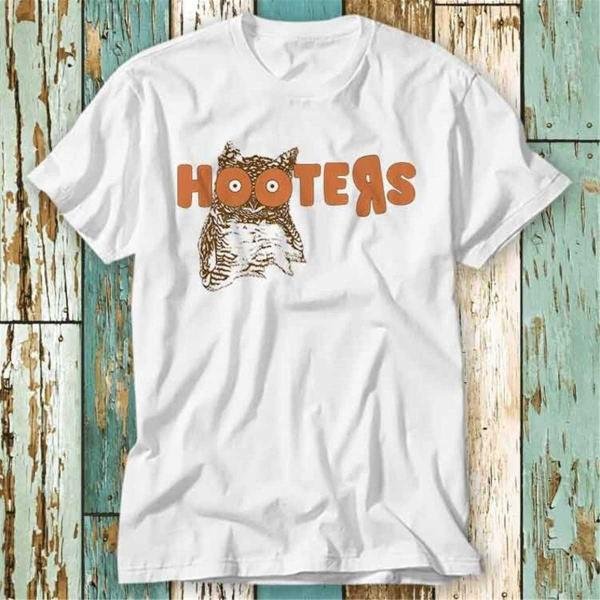 Hooters Owl Boobs America Usa Waitress Bird T Shirt T-Shirt