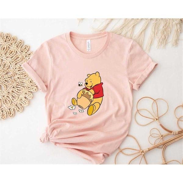 Winnie The Pooh Ears Shirt, The Pooh Shirt, Piglet Shirt, Pooh Bear Shirt, Disney Couple Shirt, Disn